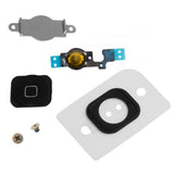 For iPhone 5 5G Home Button Flex Home Button Menu with Flex Cable Key Cap white