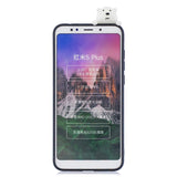 For Redmi 8/8A/5/Note 8T Mobile Phone Case Cute Cellphone Shell Soft TPU Cover with Cartoon Pig Duck Bear Kitten Lovely Pattern Black
