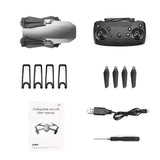 E68 pro  2.4G Selfie WIFI FPV With 4K HD Camera Foldable RC Quadcopter RTF Quadcopter height to maintain drone Toys Kid 720P