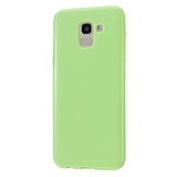 For Samsung A6/A6 Plus 2018 Smartphone Case Soft TPU Precise Cutouts Full Body Protection Mobile Phone Shell Rose red