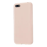 For HUAWEI Y5 2018/2019 TPU Phone Case Simple Profile Delicate Finish Cellphone Cover Full Body Protection Sakura pink