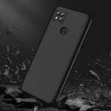 For Redmi 9C Mobile Phone Cover 360 Degree Full Protection Phone Case black