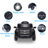 LEADZM LZ-910 Electric Car Single drive Children Car with 35W*1 6V7AH*1 Battery  Pre-Programmed Music and Remote control Black