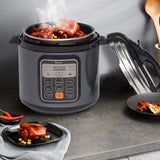 1000W Push-button stainless steel electric pressure cooker 13 in 1 cooking mode, Stainless steel color