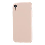 For iPhone X/XS/XS Max/XR  Cellphone Cover Slim Fit Bumper Protective Case Glossy TPU Mobile Phone Shell Sakura pink