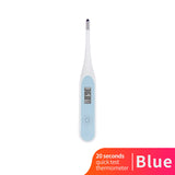 Quickly Thermometer Digital LCD Fast Thermometer In 20 Seconds Househeld Health Care blue