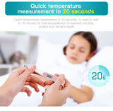 Quickly Thermometer Digital LCD Fast Thermometer In 20 Seconds Househeld Health Care blue