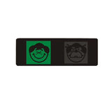 Smart Body Temperature Measurement Test Sticker LCD Display Thermometer Tablet Detection black
