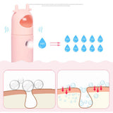 Facial Steamer Hydrating Machine Spraying Machine Face Moisturizing USB Rechargeable Spray Hydrator B-619B Antler