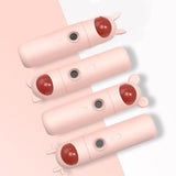 Facial Steamer Hydrating Machine Spraying Machine Face Moisturizing USB Rechargeable Spray Hydrator B-619A pink
