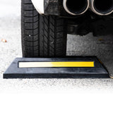 Heavy Duty Rubber Parking Curb Guide Car Garage Wheel Stop Stoppers by GrannPrise **