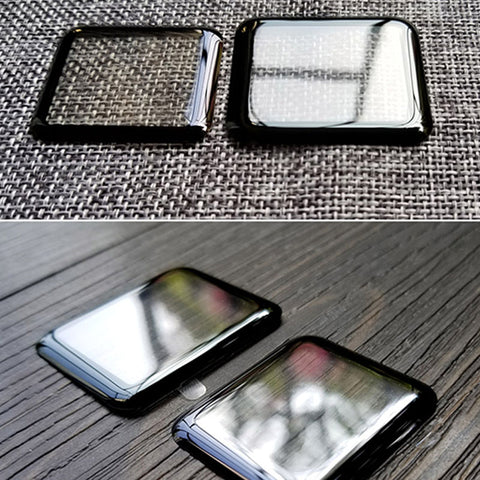 For Apple iWatch 4 40mm/44mm 3D Arc Edge Full Protective Tempered Glass Film Apple iWatch 4 44mm