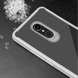 For Redmi 5 Ultra Slim Translucent Back Cover Non-slip Shockproof TPU Full Protective Case  Transparent gray