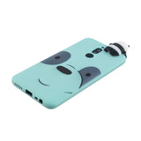 For Redmi 8/8A/5/Note 8T Mobile Phone Case Cute Cellphone Shell Soft TPU Cover with Cartoon Pig Duck Bear Kitten Lovely Pattern Light blue
