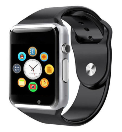 Smart Wrist Watch Bluetooth GSM Phone for Android Samsung iPhone - Black