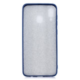 For HUAWEI Y9 2019 Lovely Candy Color Matte TPU Anti-scratch Non-slip Protective Cover Back Case Navy
