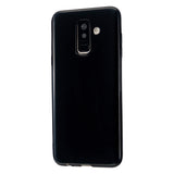 For Samsung A6/A6 Plus 2018 Smartphone Case Soft TPU Precise Cutouts Full Body Protection Mobile Phone Shell Bright black