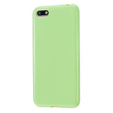 For HUAWEI Y5 2018/2019 TPU Phone Case Simple Profile Delicate Finish Cellphone Cover Full Body Protection Sakura pink