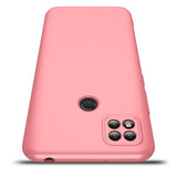 For Redmi 9C Mobile Phone Cover 360 Degree Full Protection Phone Case Rose gold
