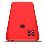 For Redmi 9C Mobile Phone Cover 360 Degree Full Protection Phone Case red