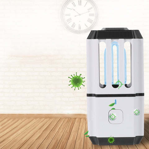 USB Ultraviolet Lamps Disinfection Sterilizer Car Home UV Portable Mite Sterilization Lights white
