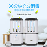 USB Ultraviolet Lamps Disinfection Sterilizer Car Home UV Portable Mite Sterilization Lights white