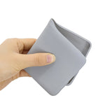 For Samsung A01/ A11/A21/A41/A51/A71/A81/A91 Mobile Phone Case Lovely Candy Color Matte TPU Anti-scratch Non-slip Protective Cover Back Case 12 gray