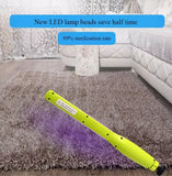 Rechargeable Ultraviolet UVC Sterilizer Light Tube Bulb Disinfection Lamp 30 lamp beads COB black