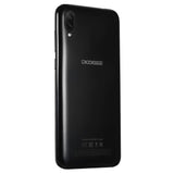 DOOGEE X90 Cellphone 6.1inch 19:9 Waterdrop LTPS Screen Smartphone Quad Core CPU 1GB RAM+16GB ROM 3400mAh Battery Dual SIM Cards 8MP+5MP Camera Android 8.1 OS  Gold_Russian version