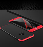 For iPhone 6/6S plus Slim 3 in 1 Hybrid Hard Case Full Body 360 Degree Protection Back Cover  red