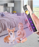 LED Multifunctional Germicidal Lamp Sterilizer White+Purple Work Light Black + beige_Model 1902-UVC