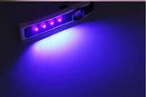 LED Multifunctional Germicidal Lamp Sterilizer White+Purple Work Light Black + beige_Model 1902-UVC