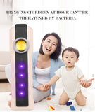 LED Multifunctional Germicidal Lamp Sterilizer White+Purple Work Light Black + beige_Model 1902-UVC