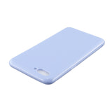 For OPPO A5/A3S/A9 2020 Cellphone Cover Soft Touch Anti-scratch Shockproof TPU Mobile Phone Case  Taro purple