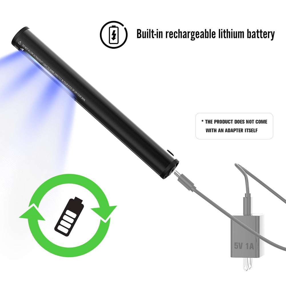 Usb Rechargeable Ultraviolet Disinfection And Sterilization Stick USB charging