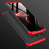 For Redmi 9C Mobile Phone Cover 360 Degree Full Protection Phone Case Red black red