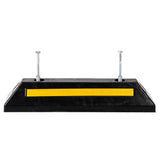 Heavy Duty Rubber Parking Curb Guide Car Garage Wheel Stop Stoppers by GrannPrise **