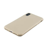 For iPhone X/XS/XS Max/XR  Cellphone Cover Slim Fit Bumper Protective Case Glossy TPU Mobile Phone Shell Lemon yellow