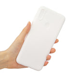 For Samsung A01/ A11/A21/A41/A51/A71/A81/A91 Mobile Phone Case Lovely Candy Color Matte TPU Anti-scratch Non-slip Protective Cover Back Case 2 white