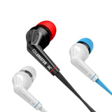 Langsdom JD88 Stereo In Ear Headset Earphone Handfree for Smartphone White