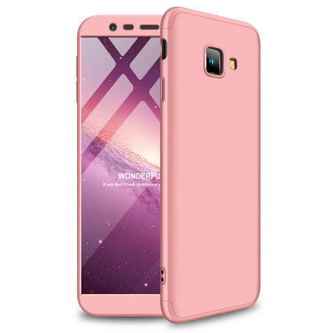 For Samsung J4 Plus/ J4 Prime 3 in 1 360 Degree Non-slip Shockproof Full Protective Case Rose gold_Samsung J4 Plus/ J4 Prime