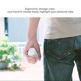 DACOM GF8 Bluetooth Earphone with Mic True Wireless Stereo Earbuds with Charging Box Mini Earpiece for Smartphone White