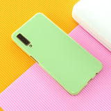 For Samsung A7 2018/A920 Smartphone Case Soft TPU Precise Cutouts Anti-slip Overal Protection Cellphone Cover  Taro purple