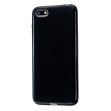 For HUAWEI Y5 2018/2019 TPU Phone Case Simple Profile Delicate Finish Cellphone Cover Full Body Protection Bright black