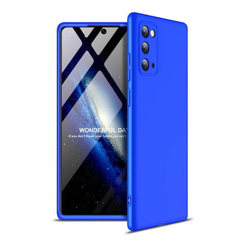 For Samsung Note 20/Note 20 Ultra/M31S Mobile Phone Cover 360 Degree Full Protection Phone Case blue