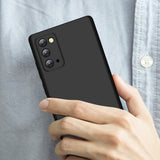 For Samsung Note 20/Note 20 Ultra/M31S Mobile Phone Cover 360 Degree Full Protection Phone Case black