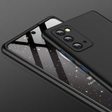For Samsung Note 20/Note 20 Ultra/M31S Mobile Phone Cover 360 Degree Full Protection Phone Case black