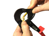 HS-325A Portable Aluminum Copper Wire Cut Ratchet Wheel Style Cable Cutter Red *