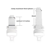 Mobile Phone Gaming Holder Clamp Handle Bracket for PS4 DualShock 4 Game Controller Gamepad Adjustable Clip black