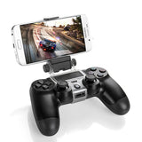 Mobile Phone Gaming Holder Clamp Handle Bracket for PS4 DualShock 4 Game Controller Gamepad Adjustable Clip black